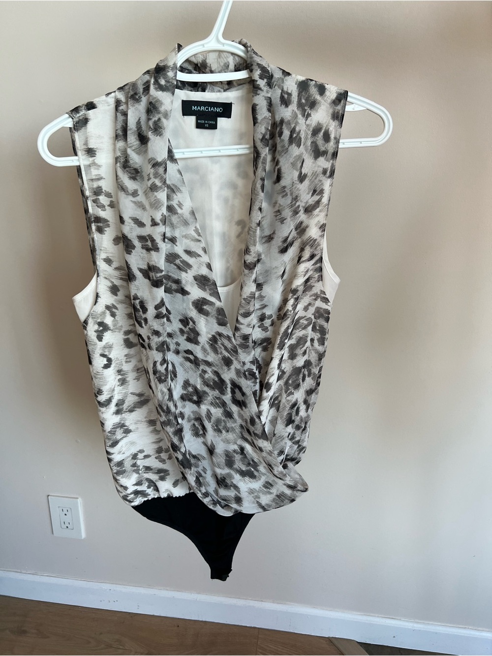 Marciano Black and White Bodysuit